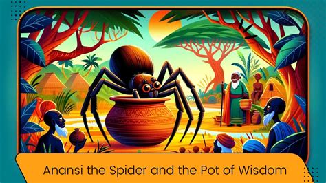  Anansi and the Pot of Wisdom: A West African Folktale Exploring Greed and Resourcefulness!